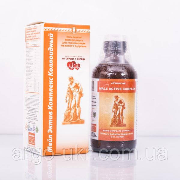 Мейл Ектив Комплекс США Арго колоїдна фітоформула Арго Ad Medicine для чоловіків, простат, аденома простати, фото 1