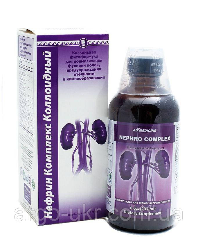 Нефрін Комплекс США Ad Medicine Арго - колоїдна фітоформула для нирок, сечовидільної системи, фото 1