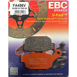Колодки гальмівні задні HONDA CB 300 F EBC FA496V
