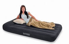 Двуспальная надувная кровать Intex Pillow Rest Classic Intex 66768. Размеры 137 х 191 х 30 см. - фото 1 - id-p15229551