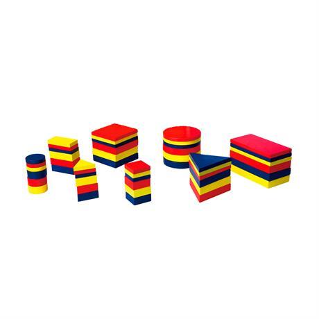 Набір для навчання Viga Toys Логічні блоки Д'єня (56164U)