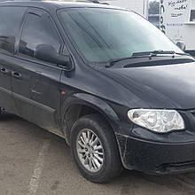 Дефлектори вікон (вітровики) CHRYSLER Voyager 1995-2007/Dodge Caravan 1995-2008 2шт(Heko)