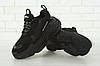 Кросівки чоловічі та жіночі Balenciaga Triple S Black взуття Баленсіага Тріпл С чорні, фото 5