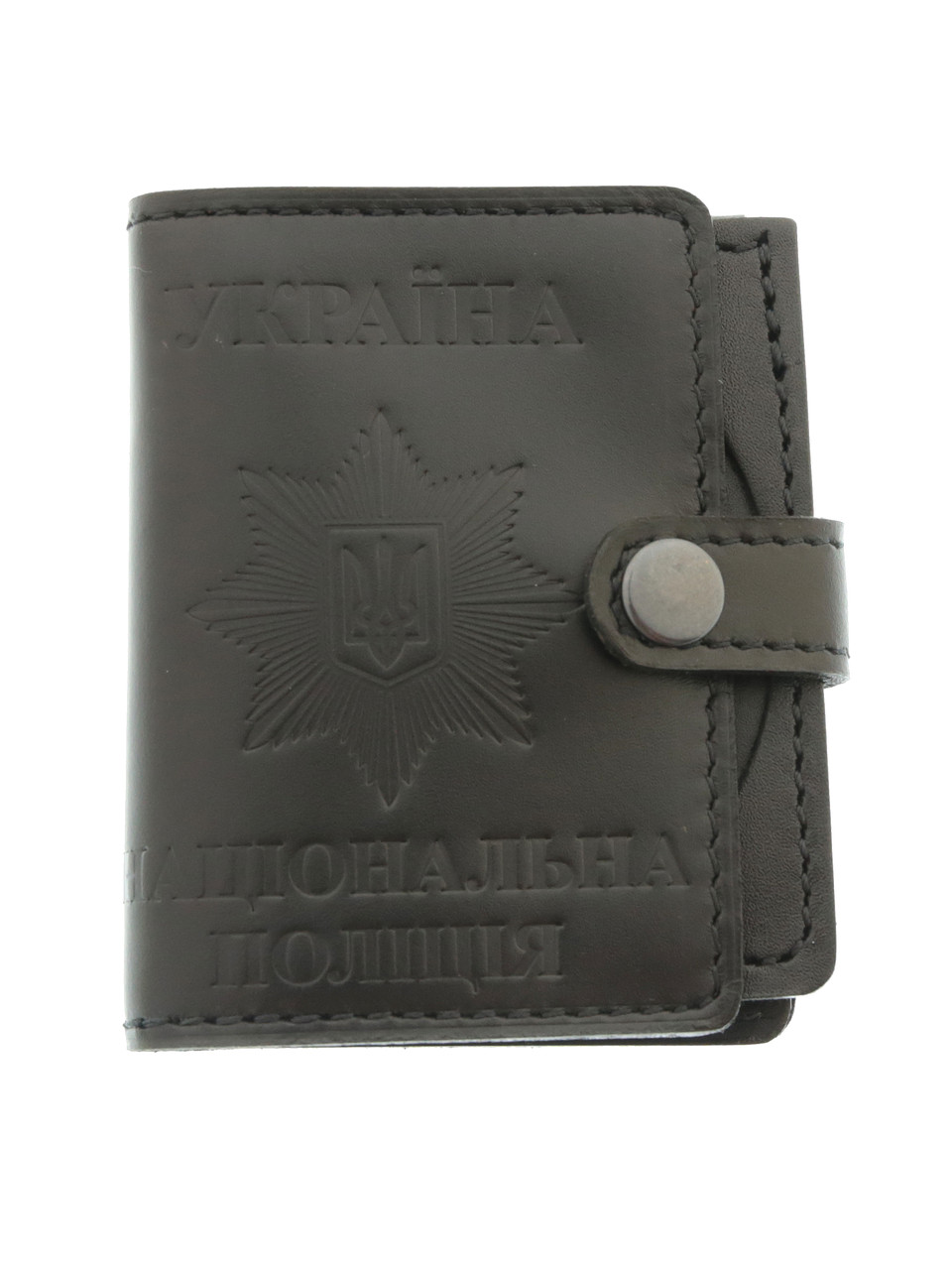 Обкладинка для посвідчення поліції та жетон НПУ, фото 1