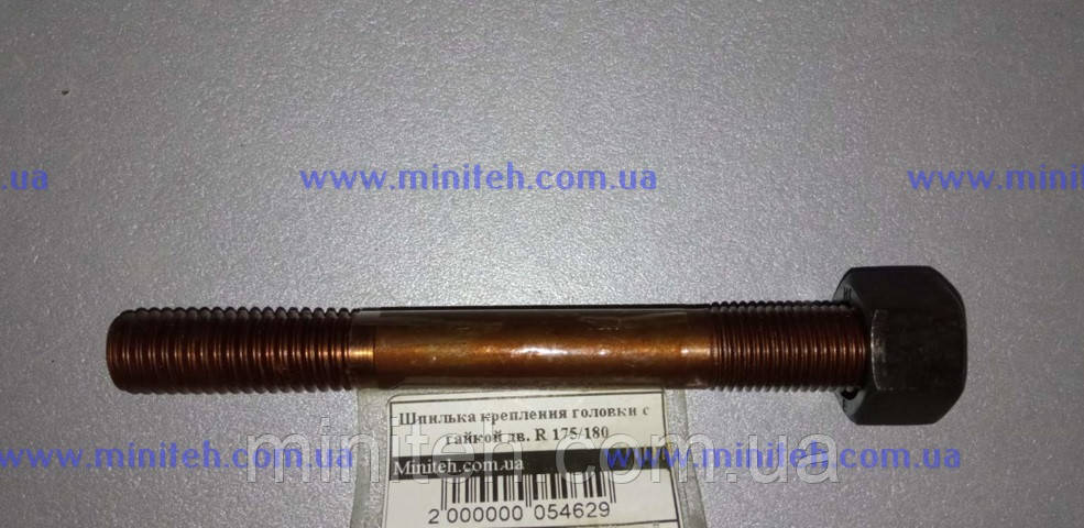 Шпилька кріплення головки з гайкою дв. R 175/180