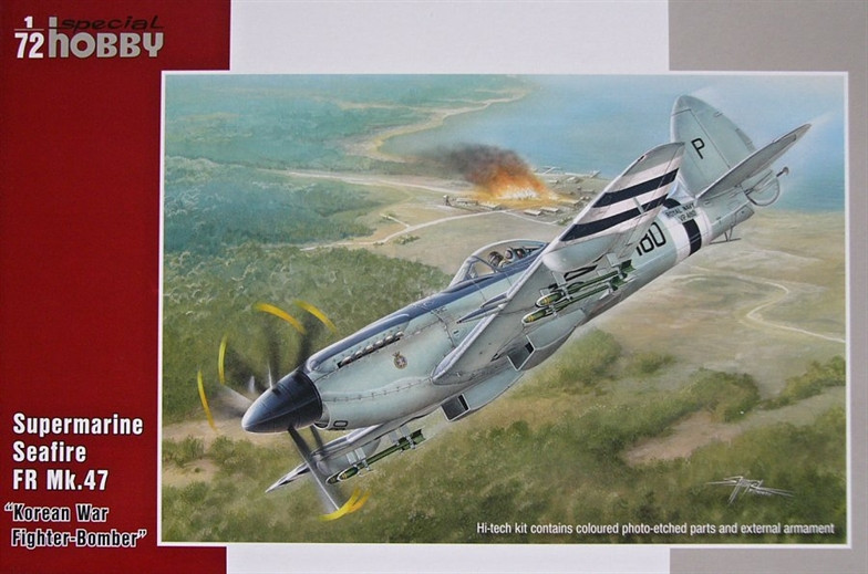 Пластикова модель 1/72 Special hobby 72259 Британський винищувач Supermarine Seafire FR Mk.47 'Korean War'
