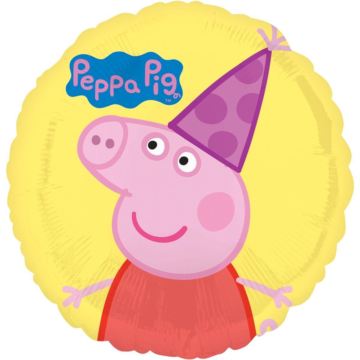 A 18" Peppa Pig. Фольгована куля Свинка Пеппа s60, В УП
