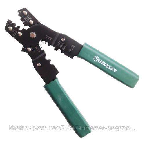 Кліщі для обтискача клем, 7" СТАНДАРТ PLC0701