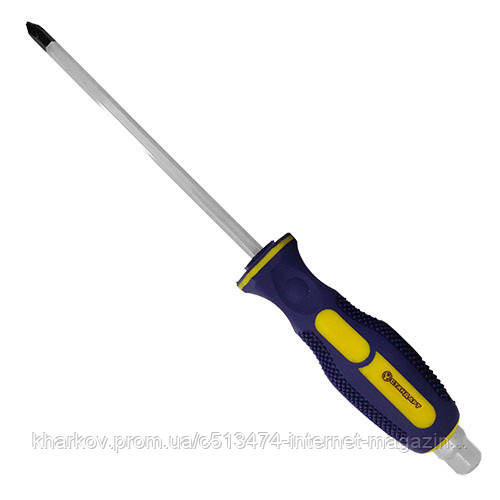 Хрестова викрутка ударна PH2 x 100mm під ключ СТАНДАРТ GTPH0210