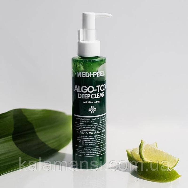 Гель для глибокого очищення шкіри з ефектом детоксу Medi Peel Algo-Tox Deep Clear 150 мл, фото 1