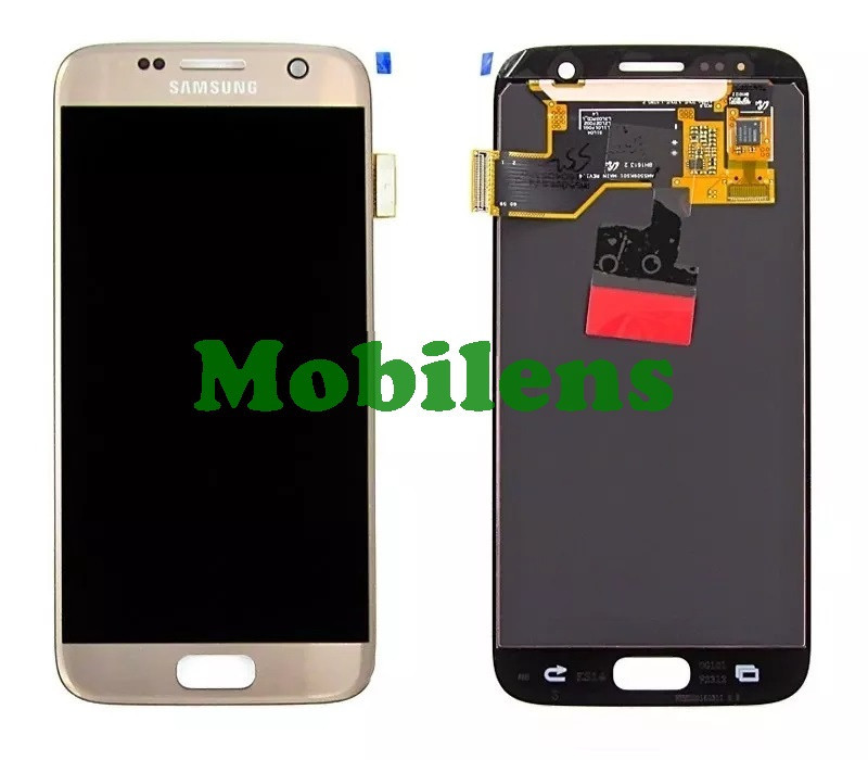 Samsung G930, G930F, Galaxy S7 Дисплей+тачскрін (модуль) золотистий (OLED)