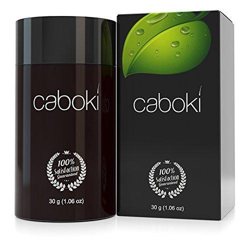 Пудра-загущувач для волосся Caboki 30 гр. Black (чорний)