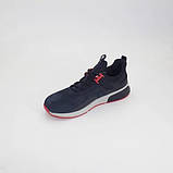 Чоловічі кросівки, замшеві чорні BS-X M7028-3.Зручні , повсякденні, спортивні кросівки чоловічі, фото 8