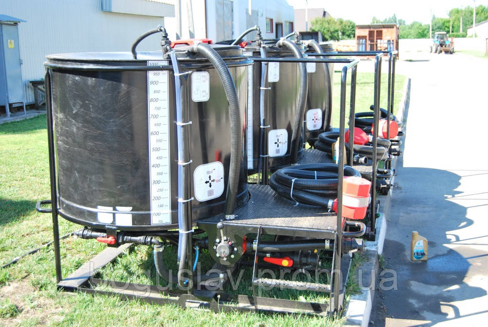 Змішувач робочої рідини 1000 літрів, фото 1