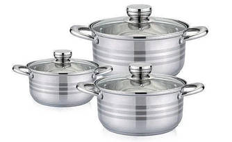 Набір посуду Rainberg RB-604 з 3 каструль