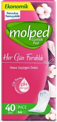 Щоденні прокладки Molped Daily Shower Fresh Eco 40 шт (8690536826223)