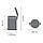 Відро для сміття Brabantia Pedal Bin NewIcon 20 л Matt Black 114106, фото 5