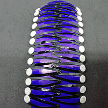 Шпильки-заготовки під декор Затискач для волосся метал 20 шт. Колір чорний 38 мм