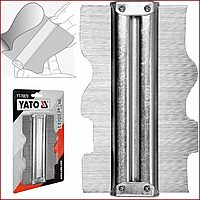 Вимірювач контуру шаблон для копіювання і перенесення вигинів і форм Yato YT-70870