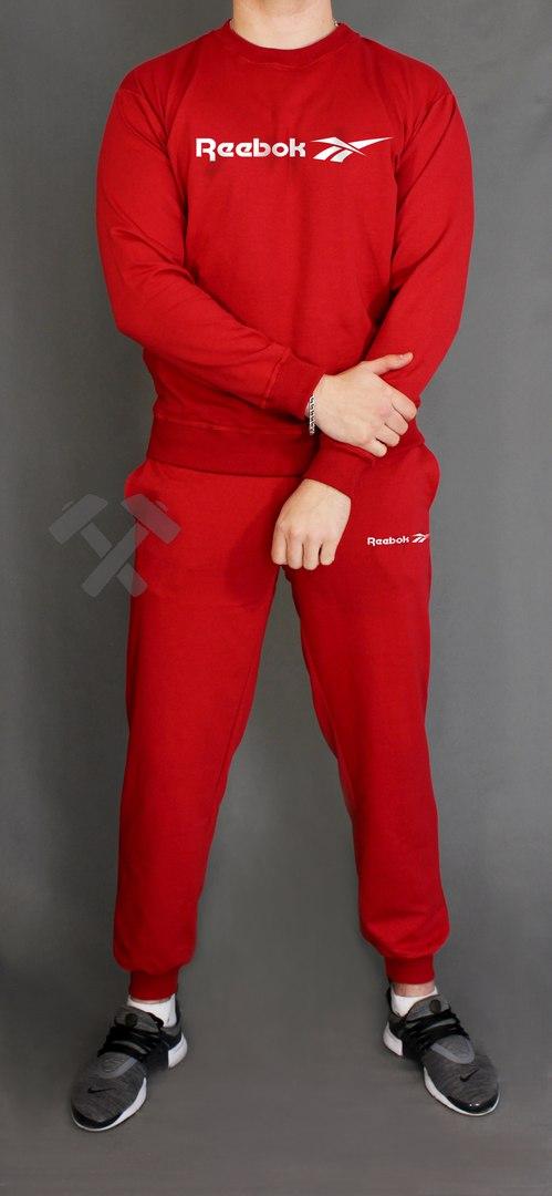 Красный теплый спортивный костюм адидас
