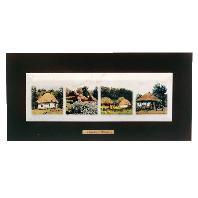 Панно настінне 'Рідне село', 10х30, 18х38 см, фото 1