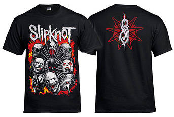 Футболка SLIPKNOT Нові маски, фото 1