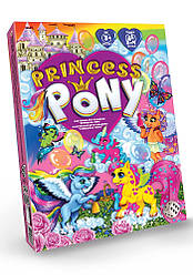 Игра-ходилка настольная Princess pony DTG 96