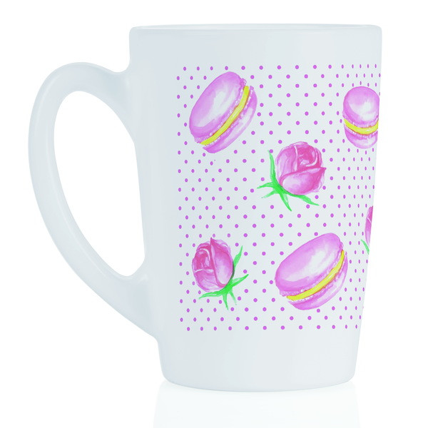 Чашка керам. 320мл "Luminarc.New Morning Rose Macaroons" №Q0567/18819(6)(48)
