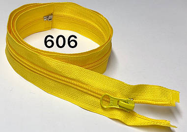 Спіральна блискавка Жовтий, Лимон 100см Тип 5 роз'ємна