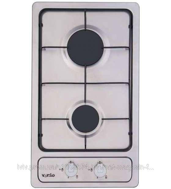 Варильна газова поверхня Ventolux HG320 EES (INOX) 3 (30 см, 2 конфорки, нержавійка)