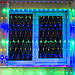 Гірлянд Сітка 2x2 метри, 200 LED | Різнобарвний, фото 2