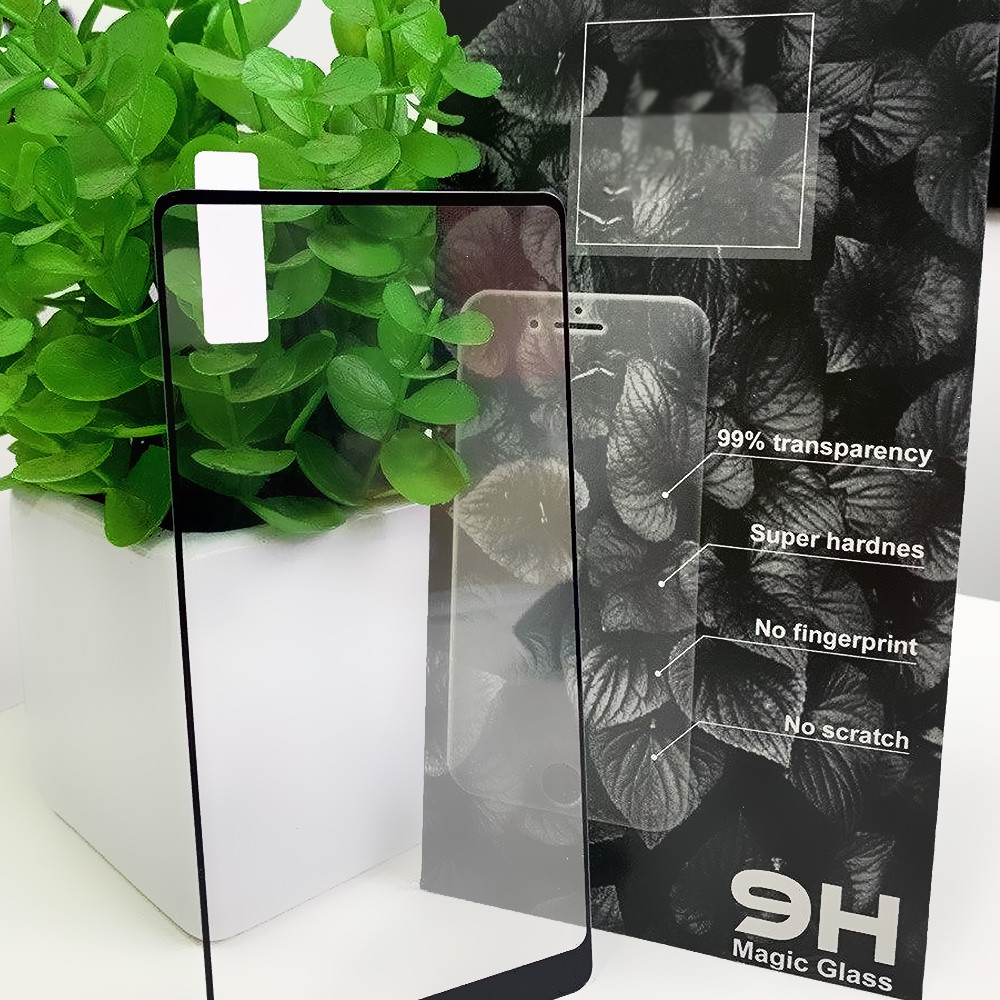 Защитное стекло Huawei Y5 5D Premium черное, фото 1