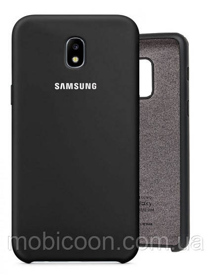 Чехол Silicone Case для Samsung Galaxy J5 2017 (j530) Black, фото 1