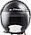 LS2 OF558 SPHERE LUX SOLID GLOSS BLACK, XS Мотошолом лицевик, фото 7