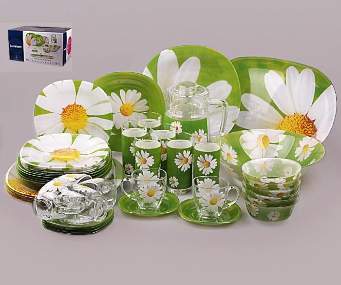 Сервіз столовий LUMINARC Paquerette Green, 46 предметів N8507
