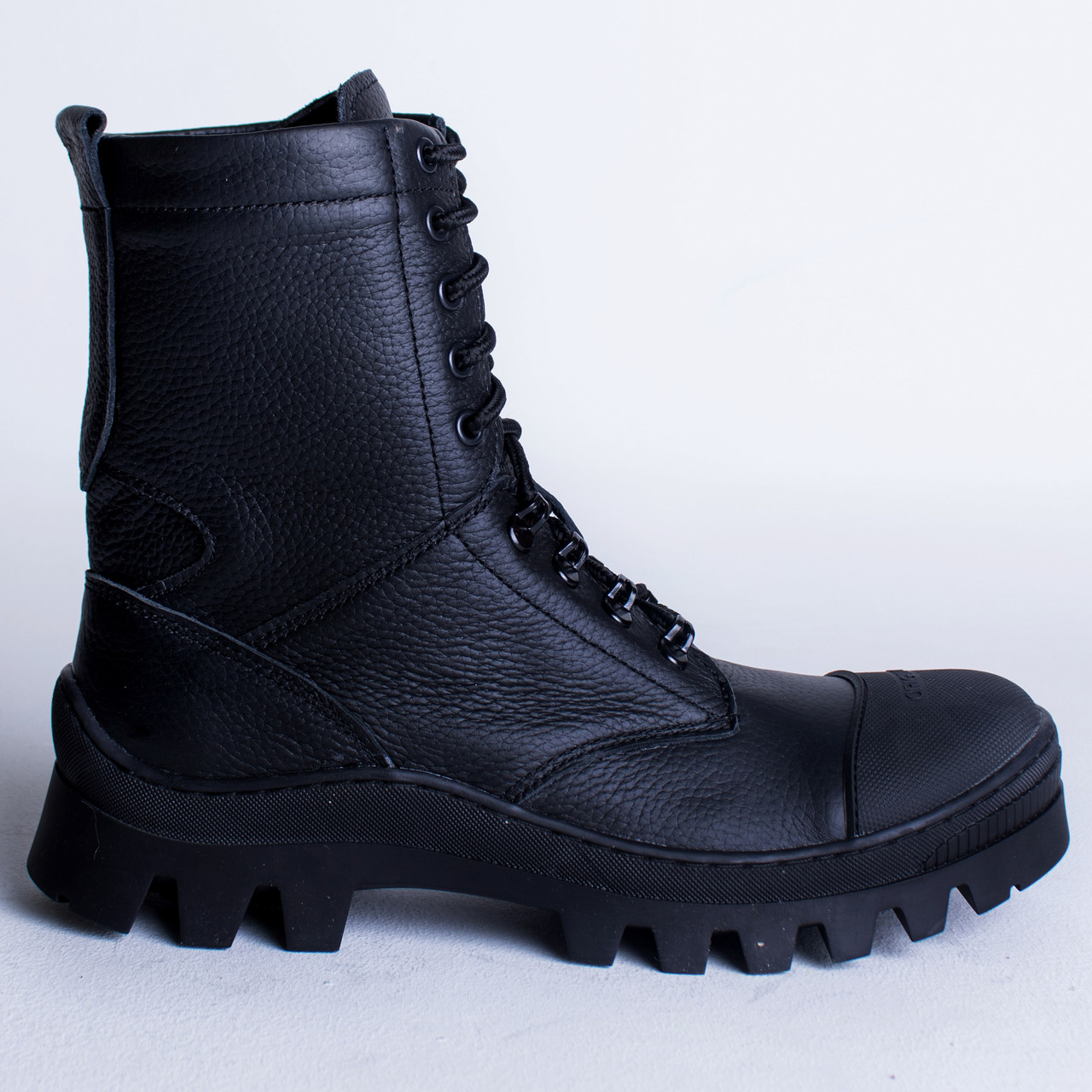 Берці зимові військові шкіряні чорні Арт-112, фото 1