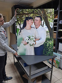 Фото на холсте 80х100 см