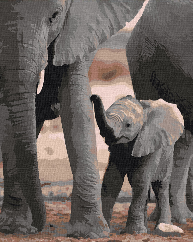 Картина mebelime  mebelime  за номерами. Art Craft "Майбутніій гіігант" 40 * 50 см 11614-AC, фото 1