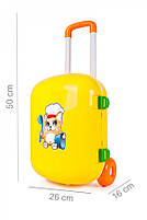 Ігра  mebelime шкова кухня з набором посуду 6078TXK у валізі, фото 3