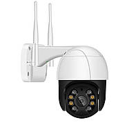 Уличная IP камера SmartHD Ai03 MAX Outdoor WiFi PTZ FHD 1080p камера видеонаблюдения поворотная