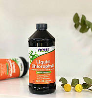 Хлорофіл рідкий  з ароматом м'яти, Now Foods, 473 мл, iHerb, США