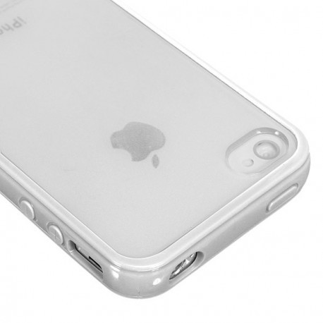 Чохол TPU Накладка для IPhone 4/4S Білий
