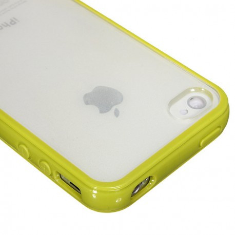 Чохол TPU Накладка для IPhone 4/4S Світло-зелений
