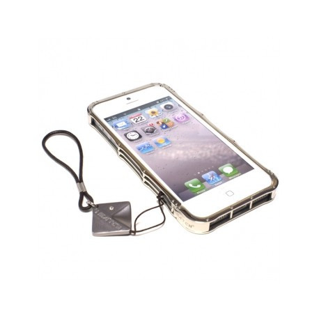Бампер iMatch з неіржавкої сталі на IPhone 5/5S Сріблястий