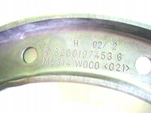 Renault (Original) 8200197453 — Кронштейн кріплення підрамника передній лівий на Рено Сценік 2, фото 3