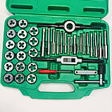 Набір різьбонарізного інструменту TOPTUL 40 од. М3-М12 JGAI4001, фото 2