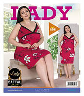 Ночная рубашка больших размеров LADY LINGERIE 8501