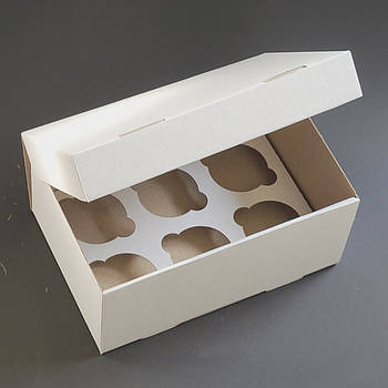Коробка для капкейків на 12 шт.