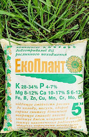 Комплексне фосфорно-калійне безхлорне добриво Екоплант 5 кг