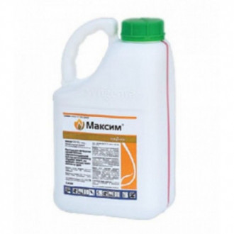 Протравник для пшениці, гороху Максим 025 FS Syngenta 5 л, Фунгіцидна протрукавка від хвороб для кукурудзи